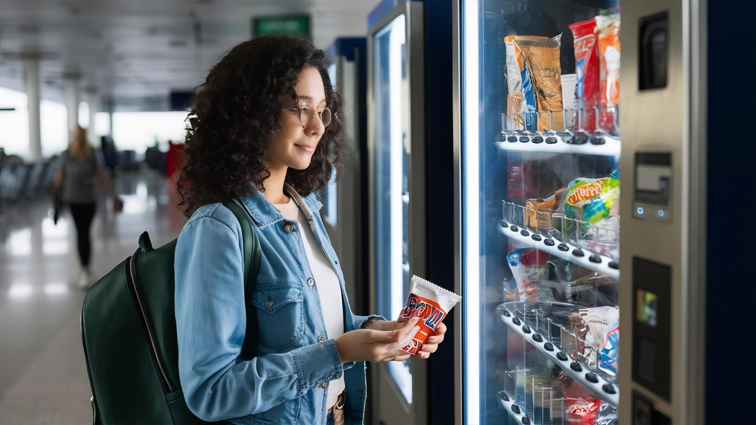 Shopper using a bbinstant machine